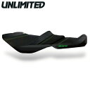 UNLIMITED シートカバー Kawasaki ULTRA LXシリーズ (2009-2021) グリーン アンリミテッド UL50001
