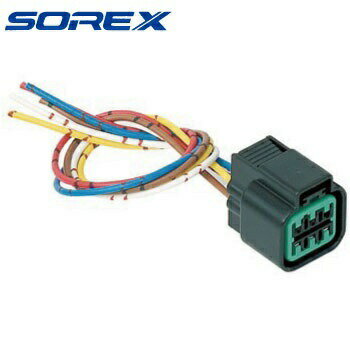 ソレックス SOREX　6ピンコネクター 左 右 配線パーツ　灯火類コネクター SOREX 純正 ソレックス ST-013L 左 ／ ST-013R 右