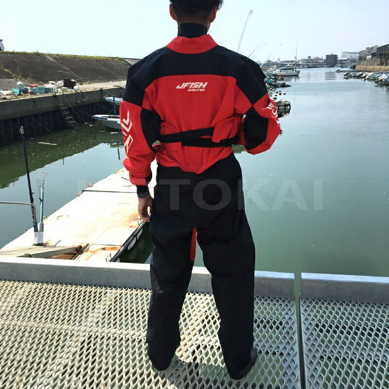 【SALE】ジェイフィッシュドライスーツJ-FISHソックス胸ファスナー小用ファスナージェットスキー水上バイクウエイクボード
