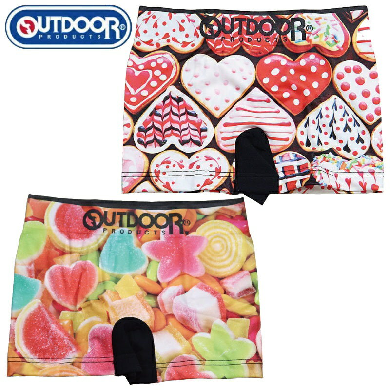 【ネコポス送料無料】 OUTDOOR アウトドアボクサーパンツ/クッキー　キャンディ　ストレッチ/アウトドア/メンズ/outdoor 男性下着