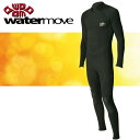 WATERMOVE スーパーライトスーツ 1.5mm ウエットスーツ 男性用 ジェットスキー 黒 M/ML/MLB/L WSL-381