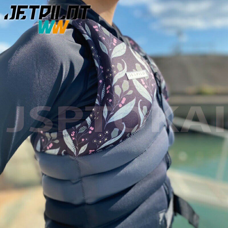 JETPILOT ジェットパイロット 女性用 ライフジャケット BEC QUANTUM F/E NEO VEST ウエイクボード ライフジャケット SUP ウエット WOMEN レディース JA21304 3