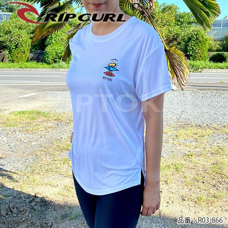 RIPCURL SEARCH UV MUSCLE TEE レディース ラッシュガード 速乾 マリンスポーツ　 ジェットスキー　サーフィン　SUP マリンスポーツ