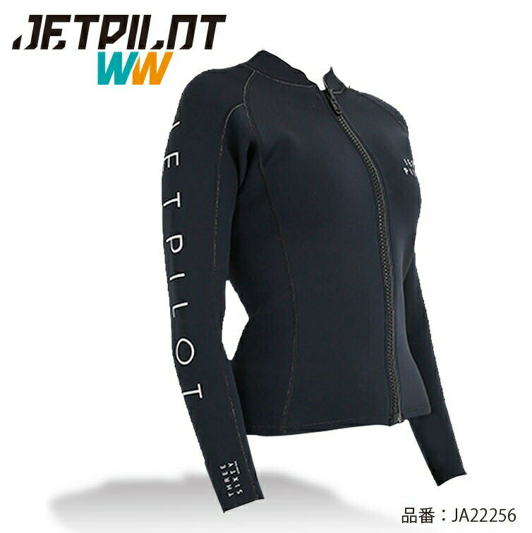 ジェットパイロット　ALLURE　FLIGHT　JACKET　1mm　NEOTOPS　WOMEN　JA22256　女性　ウエットスーツ　サーフィン　ウエイクボード　ジェットスキー SUP