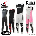 UNLIMITED RUSH ロングジョン 単品 ウェットスーツ メンズ 水上バイク ジェットスキー パッド付 マリンスポーツ UWJ2210