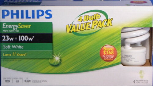 philips 純正 100ワットの明るさを20ワット（実測値）で実現する 100W形 メーカ2年保証品, LED より明..