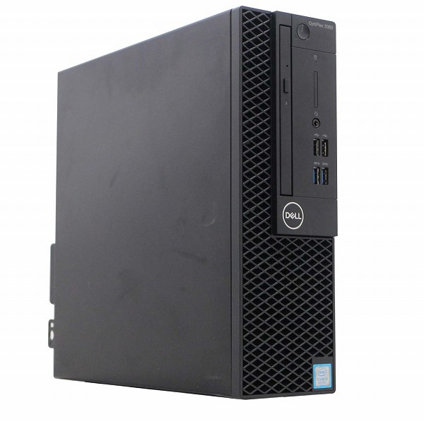 送料無料 2017年モデル DELL OPTIPLEX 3060 SFF 単体 Windows11 64bit HDMI 第8世代 Core i3 メモリー8GB 高速SSD256GB DVDマルチ 中古デスクトップパソコン 中古 パソコン【30日保証】1232732