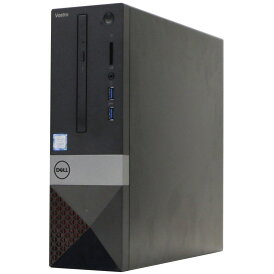 送料無料 2017年モデル DELL VOSTRO 3470 単体 Windows11 64bit 第8世代 Core i3 メモリー8GB 高速SSD256GB M.2-SATA +HDD500GB 無線LAN DVDマルチ 中古デスクトップパソコン 中古 パソコン【30日保証】1232752