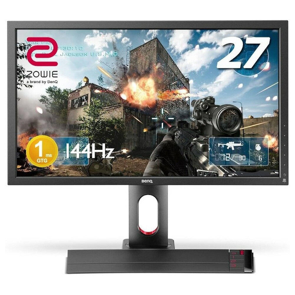 送料無料 BENQ ZOWIE XL2720 中古品・箱 27インチワイド 液晶モニター フルHD液晶 中古液晶モニター 中古 パソコン【1週間保証】1103981