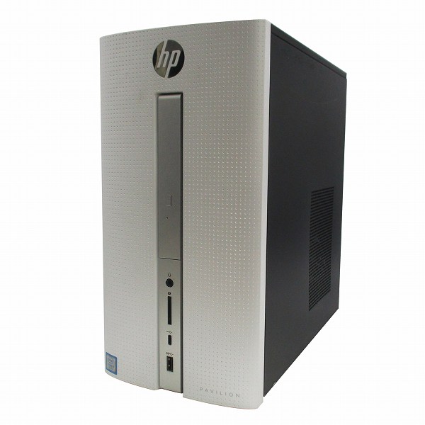 送料無料 2017年モデル HP Pavilion 570-p075jp 単体 Windows10 64bit 第7世代 Core i7 メモリー8GB 高速SSD500GB 無線LAN DVDマルチ 中古デスクトップパソコン 中古 パソコン【30日保証】1242089