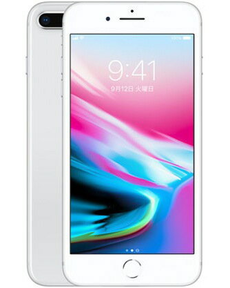 送料無料 中古 Apple docomo SIMロック解除済み iPhone 8 Plus 64GB MQ9L2J/A シルバー 181512 181512