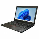 送料無料 2017年モデル lenovo ThinkPad L390 Windows11 64bit WEBカメラ 第8世代 Core i5 メモリー8GB 高...