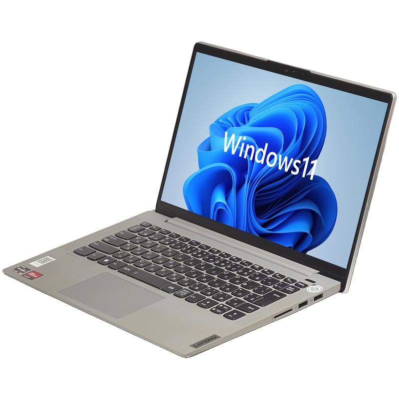送料無料 lenovo ideapad 5-14ALC05 Windows11 64bit Ryzen5-5500U メモリー8GB 高速SSD256GB 無線LAN WEBカメラ HDMI A4サイズ 14インチ フルHD液晶 中古ノートパソコン 中古 パソコン【30日保証】20005899