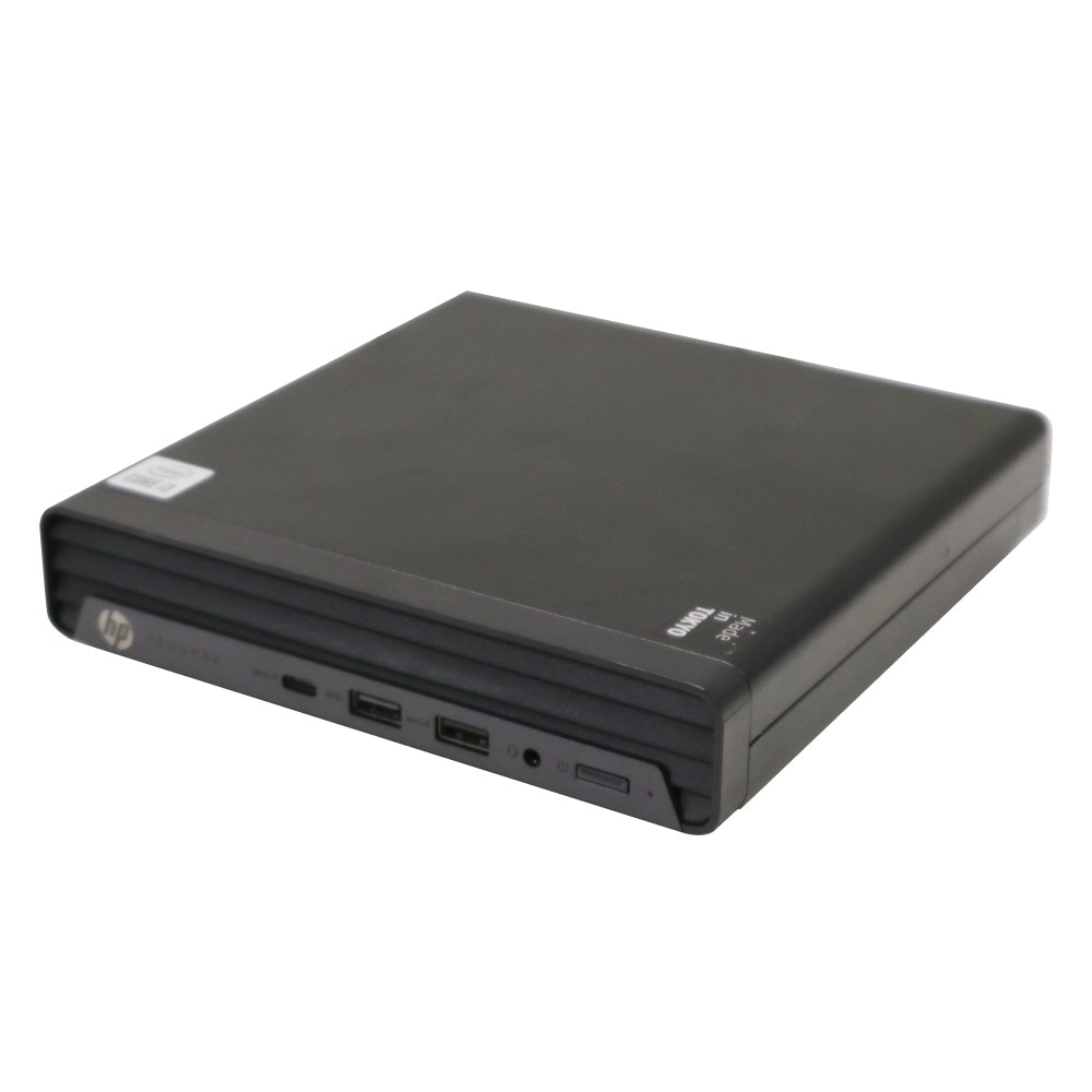 送料無料 HP ProMini 400 G9 訳あり品 単体 Windows11 64bit Core i3 12100T メモリー8GB 高速SSD256GB 中古デスクトップパソコン 中古 パソコン【30日保証】1234591
