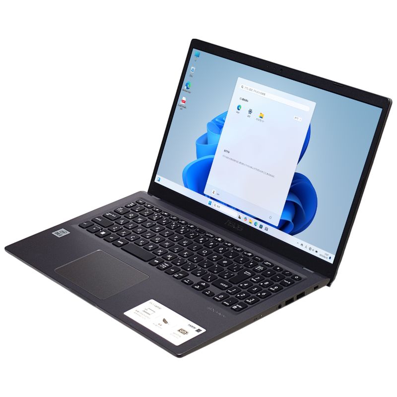 送料無料 2019年モデル ASUS VivoBook X515JA Windows11 64bit Core i5 1035G1 メモリー8GB 高速SSD512GB 無線LAN WEBカメラ HDMI テンキー A4サイズ 15インチ フルHD液晶 中古ノートパソコン 中古 パソコン【30日保証】20006669