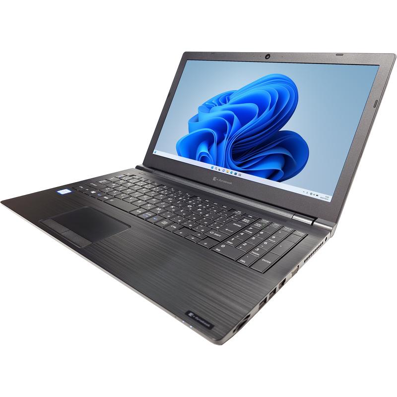 送料無料 2021年モデル 東芝 dynabook B65/HU Windows11 64bit Core i5 1135G7 メモリー16GB 高速SSD256GB 無線LAN DVDマルチ WEBカメラ HDMI テンキー A4サイズ 15インチ フルHD液晶 中古ノートパソコン 中古 パソコン【30日保証】20006717