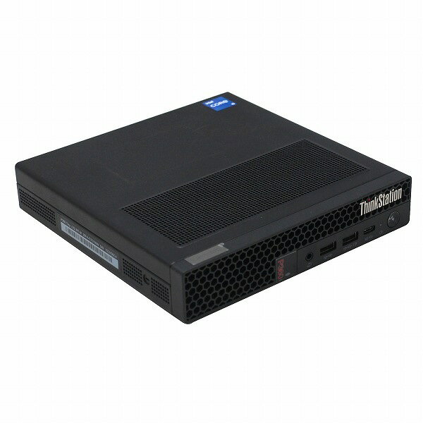 送料無料 lenovo ThinkStation P360 Tiny 超小型デスク 単体 Windows11 64bit HDMI Core i5 12400 メモリー8GB 高速SSD512GB 中古デスクトップパソコン 中古 パソコン【30日保証】1234775
