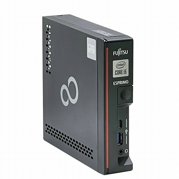 送料無料 2019年モデル 富士通 ESPRIMO G5011/GX 単体 超小型デスク Windows11 64bit HDMI Core i5 10500T メモリー8GB 高速SSD256GB 無線LAN 中古デスクトップパソコン 中古 パソコン【30日保証】20021439