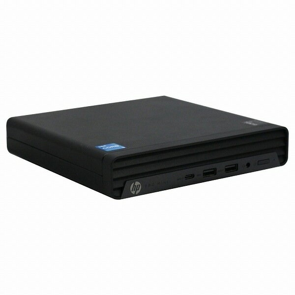 送料無料 HP Pro Mini 400 G9 超小型デスク 単体 Windows11 64bit HDMI Core i3 12100T メモリー16GB 高速SSD500GB 中古デスクトップパソコン 中古 パソコン【30日保証】20021730