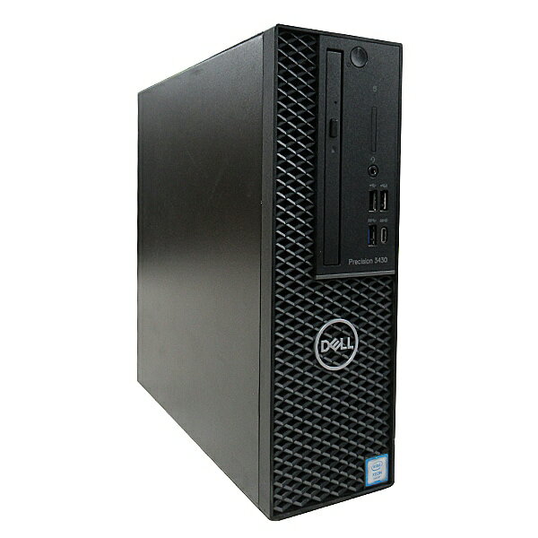 送料無料 DELL Precision Tower 3430 SFF 単体 Xeon E-2124G Windows10 64bit Quadro P620 メモリー8GB HDD500GB DVDマルチ 中古デスクトップパソコン 中古 パソコン【30日保証】1212344