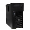 送料無料 DELL PRECISION TOWER 3620 単体 Xeon E3-1245V5 Windows10 64bit Quadro M2000 メモリー8GB HDD1TB 中古デスクトップパソコン 中古 パソコン【30日保証】1231294