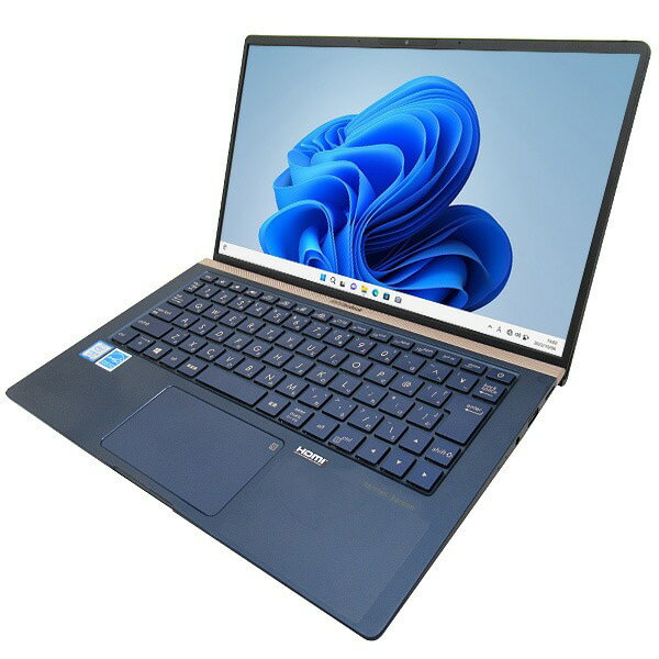 【中古パソコン】【Windows11 64bit搭載】【webカメラ搭載】【HDMI端子搭載】【Core i5 8265U搭載】【メモリー8GB搭載】【SSD256GB搭載】【W-LAN搭載】 ASUS ZenBook 13 UX333F （1851794）