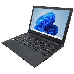 送料無料 2017年モデル 東芝 dynabook B65/EP Windows11 64bit HDMI テンキー 第8世代 Core i3 メモリー8GB 高速SSD240GB 無線LAN DVDマルチ A4サイズ 15インチ 中古ノートパソコン 中古 パソコン【30日保証】【30日保証】1602824