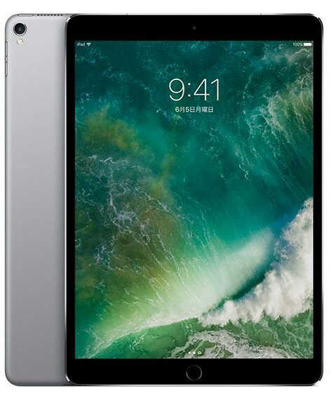 送料無料 中古 Apple docomo iPad Pro 10.5インチ 256GB MPHG2J/A Wi-Fi + Cellular スペースグレイ 181050 181050