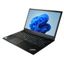 送料無料 2017年モデル lenovo ThinkPad E590 Windows11 64bit WEBカメラ HDMI テンキー 第8世代 Core i5 メモリー8GB 高速SSD256GB 無線LAN A4サイズ 15インチ 中古ノートパソコン 中古 パソコン【30日保証】1752102(2)