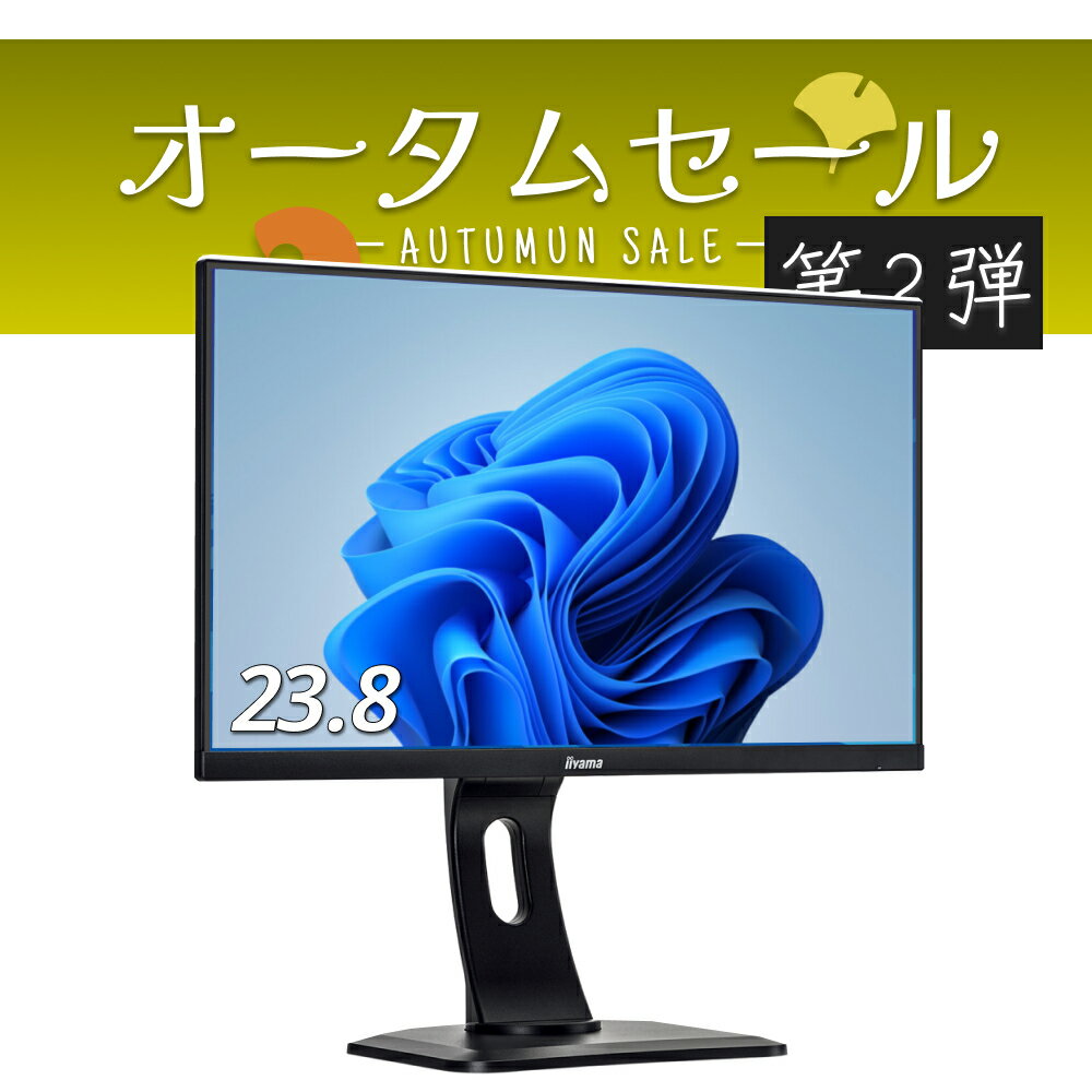 送料無料 iiyama ProLite XUB2493HS-B2 23.8インチワイド 液晶モニター フルHD液晶 中古液晶モニター 中古 パソコン【1週間保証】180631