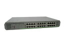 【中古】【本体のみ】【L2スイッチ】【ポート数:24】アライドテレシス AT-GS910/24 Gigabit Switch (1921061)