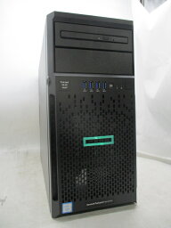 HP ProLiant ML30 Gen9 【単体】【OS無】【Xeon E3-1220v6】【HDD 300GB x3】(1920832)
