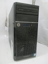 HP ML30 Gen9【OS無大特価】【Xeon E3-1220v5 】【メモリ 16GB】【HDD 600GB x3】 (1921056)