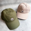 MONCLER ロゴ キャップ 帽子