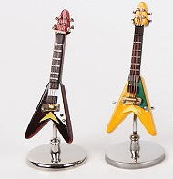 ミニチュア楽器　エレキギター　GE33　7cmのサムネイル