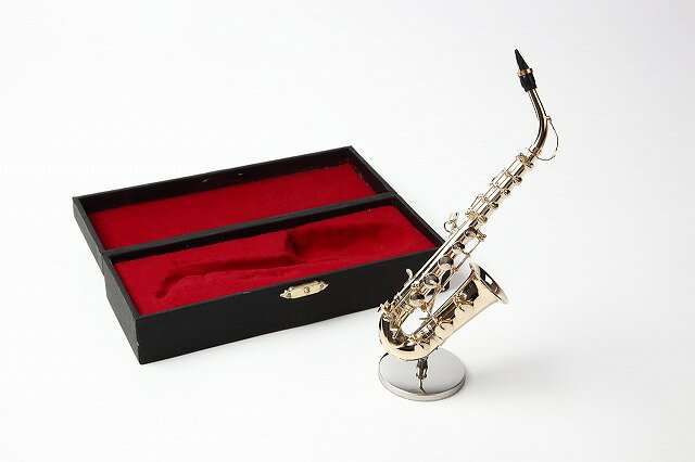 ミニチュア楽器 アルトサックス 1/6サイズ