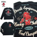 テッドマン ロングtシャツ TEDMAN’S ロンT DEVIL EQUIPMENT TDLS-356 メンズ カットソー 定番のデザイン テッドマン collarブラック カットソー