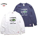 LUMBER ロンt ルアー 丸呑み　212282 LURE SUPPLY ランバー tシャツ 長袖Tシャツ lumber 男女兼用 ロンT