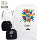 メンズ ロンt タックルベリー フラワー ルアー長袖Tシャツ 833515 釣りギアモチーフ ルアー リール リブ付きロンt
