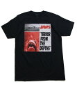 インポートTシャツ ジョーズ半袖Tシャツ JAWS C-04 アメカジプリントTシャツ 映画 あのスリルが蘇る1着