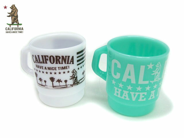 CALIFORNIA HAVE A NICE TIME! ベアーマグ マグカップ 330ml -CALG-007- カリフォルニア ハヴァ ナイスタイム