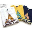 ダルチザン USAコットンTシャツ STUDIO D' ARTISAN 8105B 日本製 メンズ 半t プリントTee アリゾナキャンプ