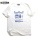 サーフTシャツ EAXER サマーストリート 男女兼用 半袖Tシャツ KT-21001 サーフボード柄 SUMMER K-2オリジナル