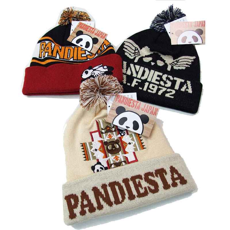 ニット帽　pandiesta japan パンディエスタ PDJジャカードニットキャップ　男女兼用 ファッション小物 ..