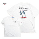 男女兼用 半t LUMBER ルアー 半袖Tシャツ lumber ランバー カットソー 251576 OLD PLUGS プリントT