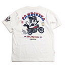 パンディエスタ×HONDA 公式コラボ半袖Tシャツ CB400FOUR メンズ 半袖Tシャツ 554502 男女問わずに人気のシリーズです