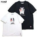 メンズ半袖Tシャツ おじさんとオバケ FUN UP NECESSARY 25022561 USAコットンを使用した7ozの肉厚感ボディ GHOST OJI オバケおじー
