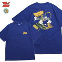 トムTシャツ 半袖tシャツ SEQUENZ シークエンス BIGサイズ トムとジェリー tシャツ 男女兼用のゆったりTシャツ 70926