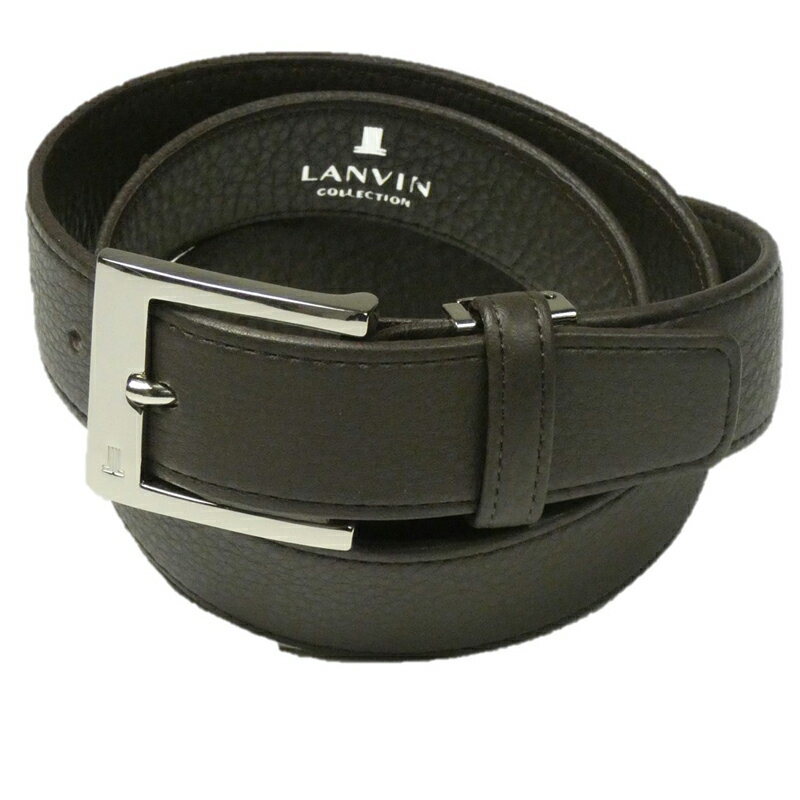 メンズ ベルト ピン式 リバーシブル(両面OK)【LAVIN ランバン 】 牛皮 ストレッチ 色チョコチャ ブラウンコチャ