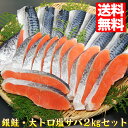 甘塩銀鮭 切り身 大トロ鯖 半身 kgセット 送料無料 お弁当 おかず 同梱 魚 セット しゃけ 鮭 サバ 鯖 塩さば 焼き魚 朝食 朝ごはん 惣菜 ごはんのおとも 冷凍 食品 冷凍食品